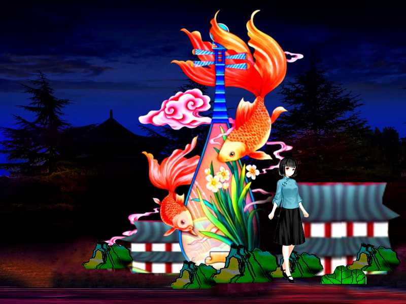 彩燈花燈
